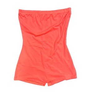 Tube Top & Shorts Romper